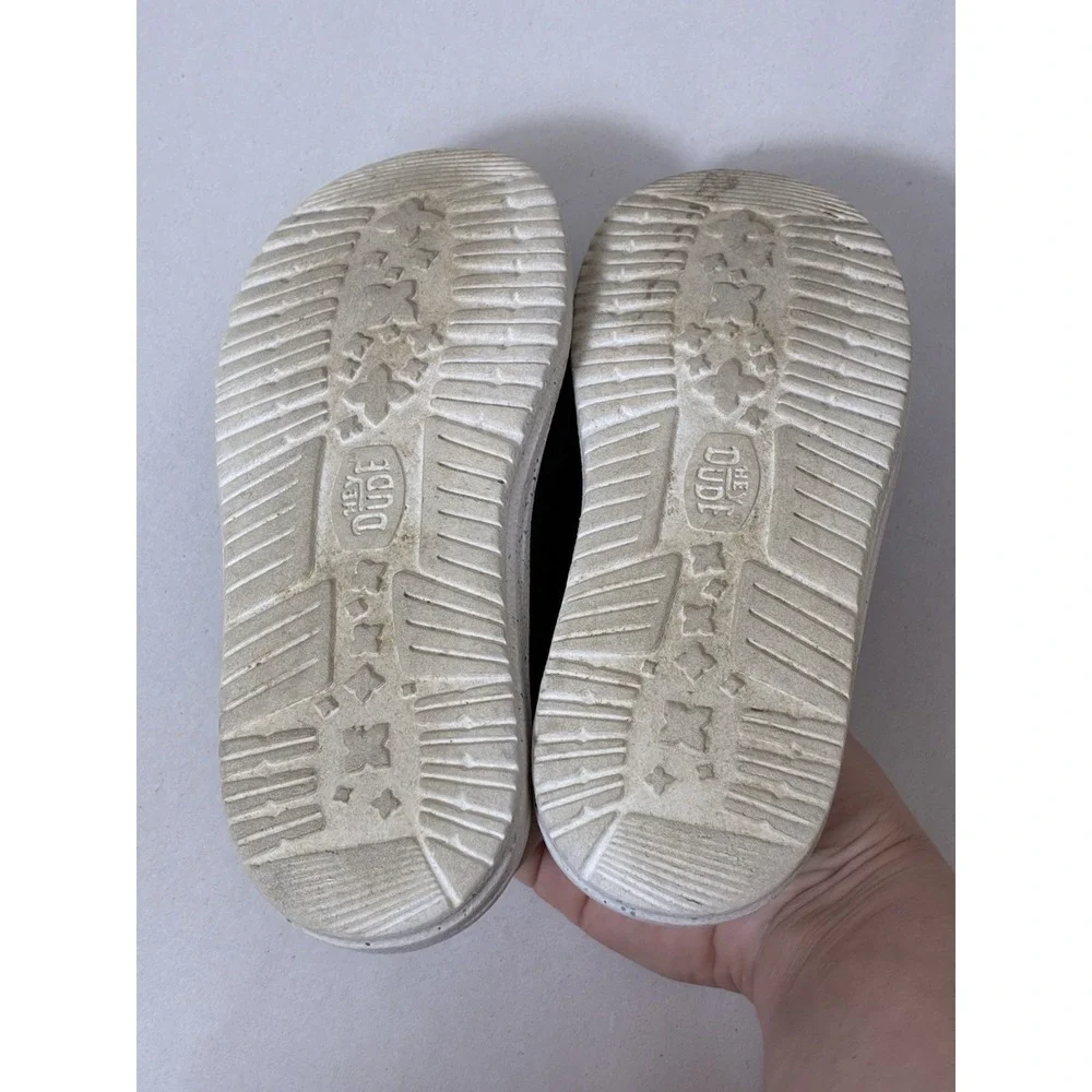 Hey Dude‎ Wendy Kids Sz C12 Black Slip On Casual